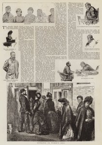 Schizzi ai Tribunali di Polizia di Londra